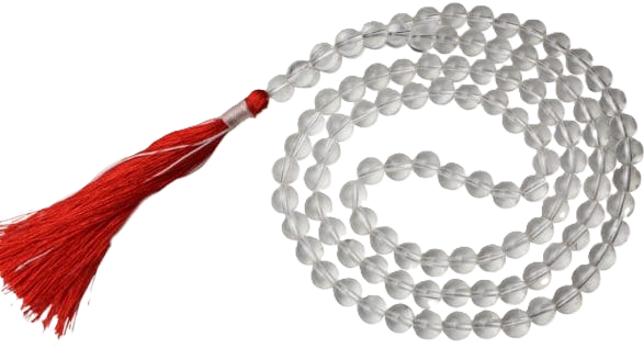 Clear Quartz Mala